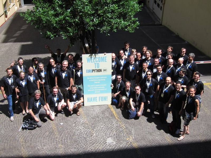 Plone group picture @ Europython 2012