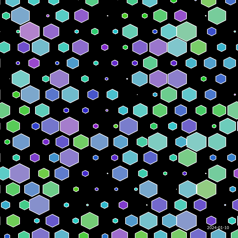 Genuary 10 - Hexagons