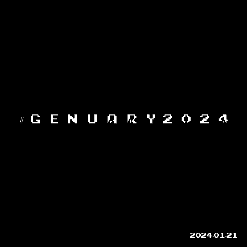 Genuary 21 - New Library.