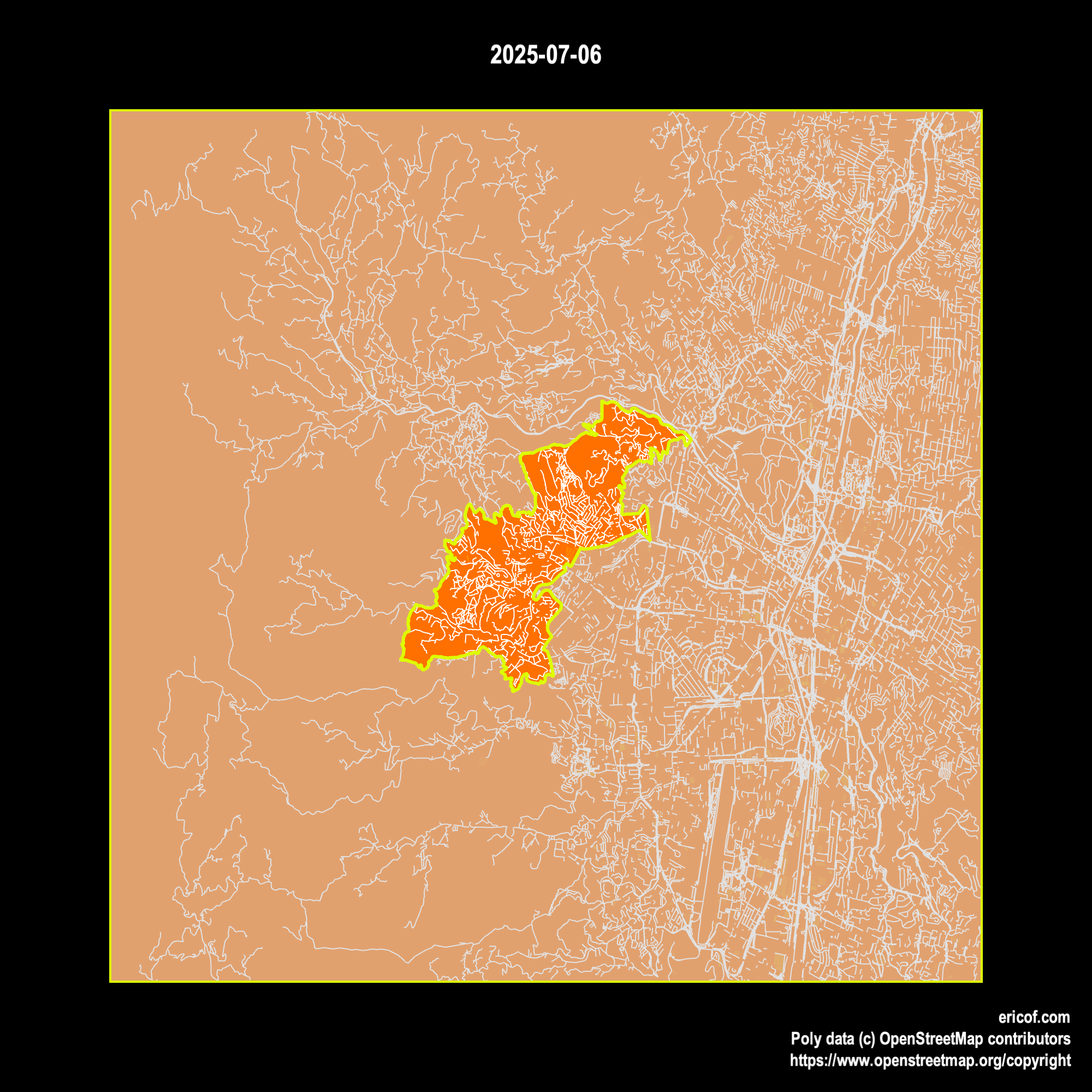 Mapas: Comuna 13, Medellín