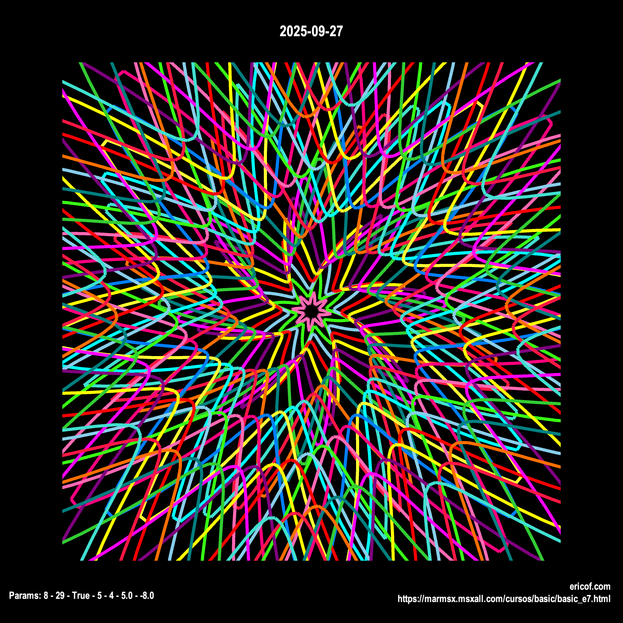 MSX Basic: Flor Mutante 01
