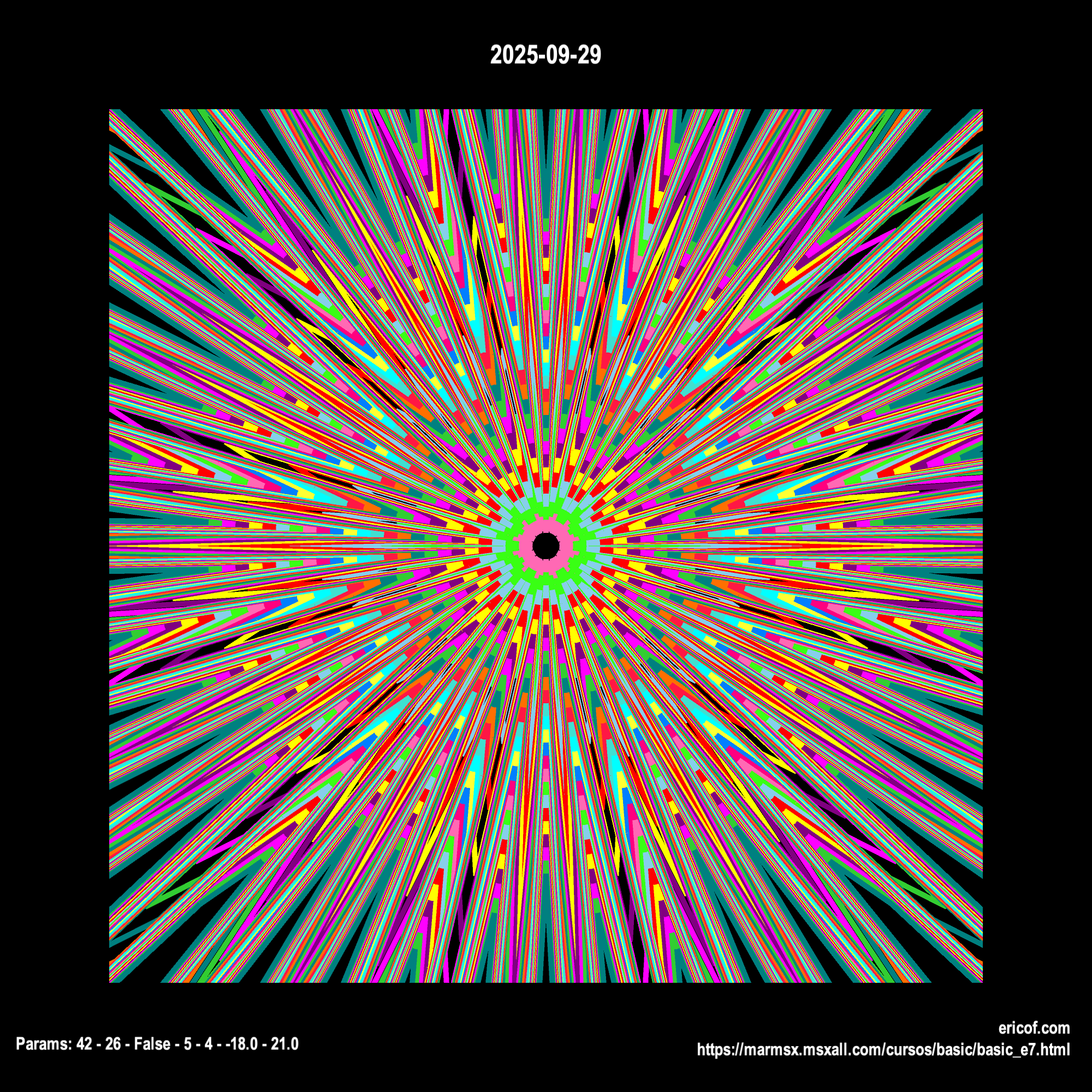 MSX Basic: Flor Mutante 03