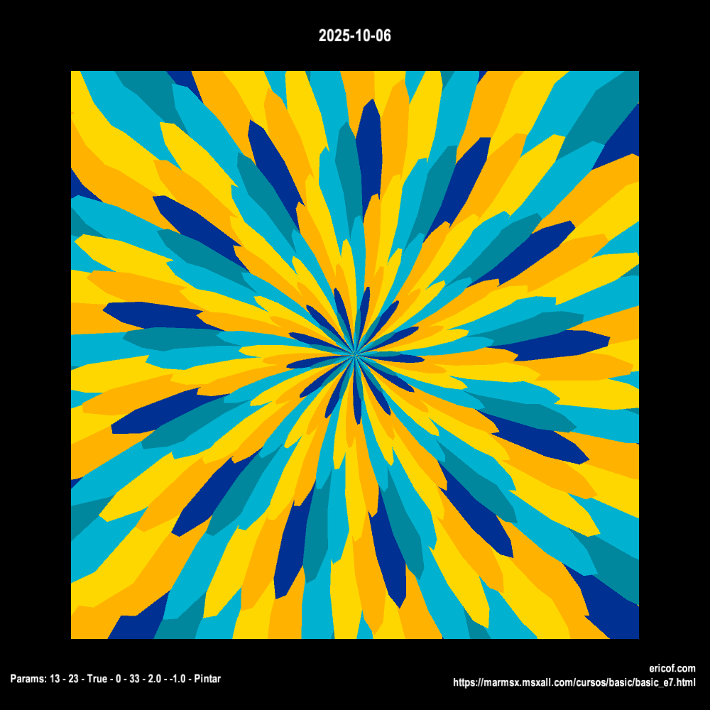 MSX Basic: Flor Mutante 10