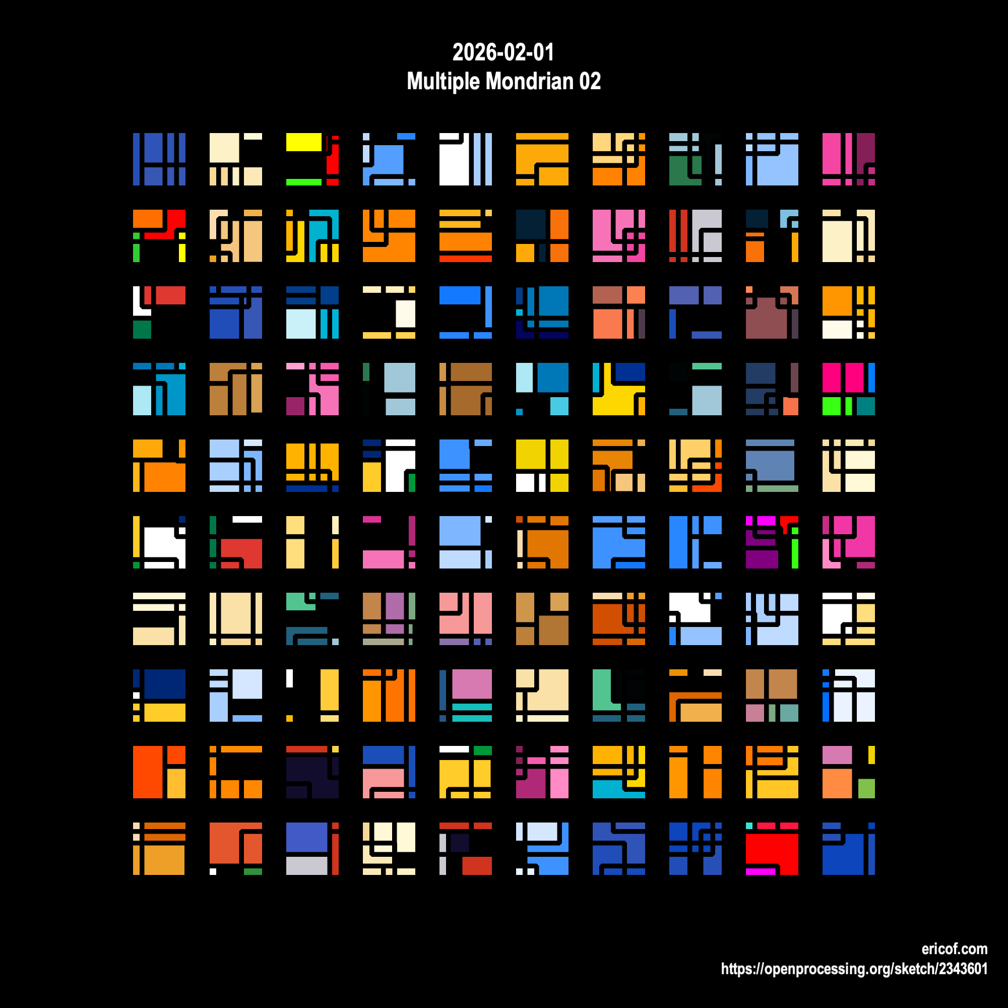 Multiple Mondrian 02