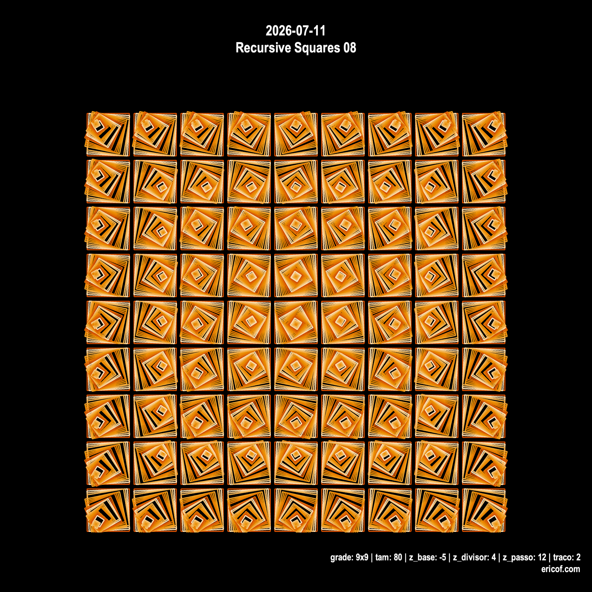 Recursive Squares 08